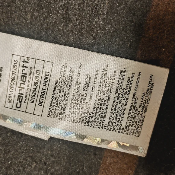 Black Carhartt Jacket - Picture 3 of 7